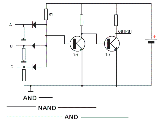 Diode Transistor Logic Diagram