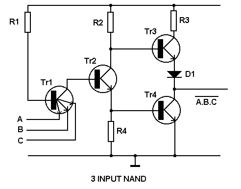Transistor Transistor Logic Diagram