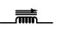 Inductor, powdered-iron core, variable