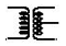 Transformer, air core, tapped secondary