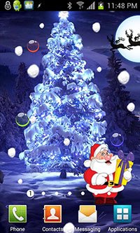 Christmas Snowfall Live Wallpaper for Android Mobile