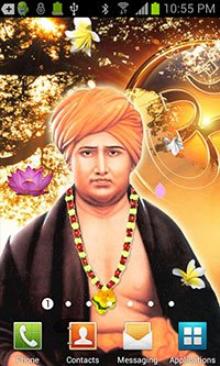Swami Dayanand Saraswati Live Wallpaper Background Theme for Android Mobile Smartphones