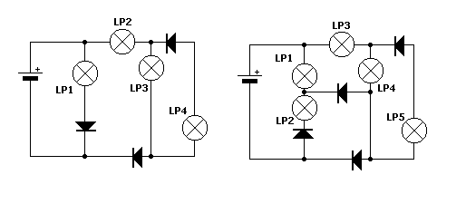Diode Puzzle Circuit Diagram