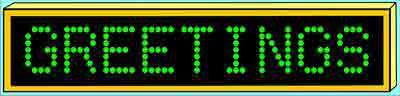 Moving Message Displays - Programmable Electronic Scrolling LED Sign Boards - Microcontroller Based Displays