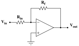 Inverting amplifier