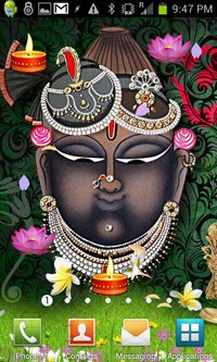 Shreenathji Live Wallpaper for Android Mobile Smartphones