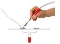 Soldering Component with Iron