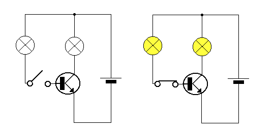 Transistor as a Switch