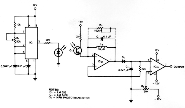 Ambient-Light-Ignoring Active Motion Detector