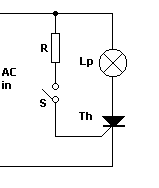Burst Triggering the Thyristor Circuit Diagram