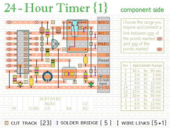 24 Hour Timer Diagram